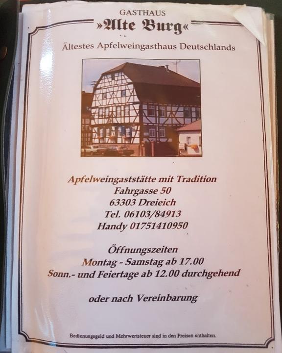 Gasthaus Alte Burg